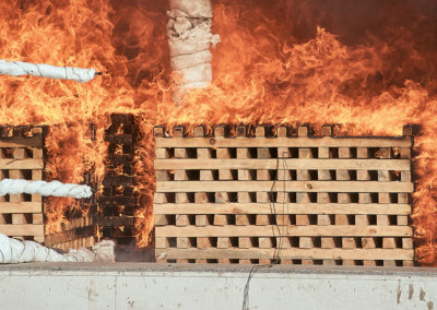Seguridad contra incendios en la construcción de madera
